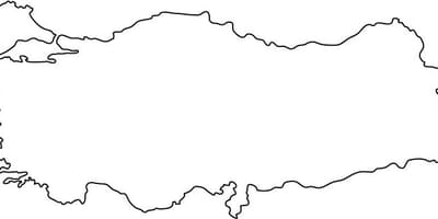 Mapa Turecka osnovy
